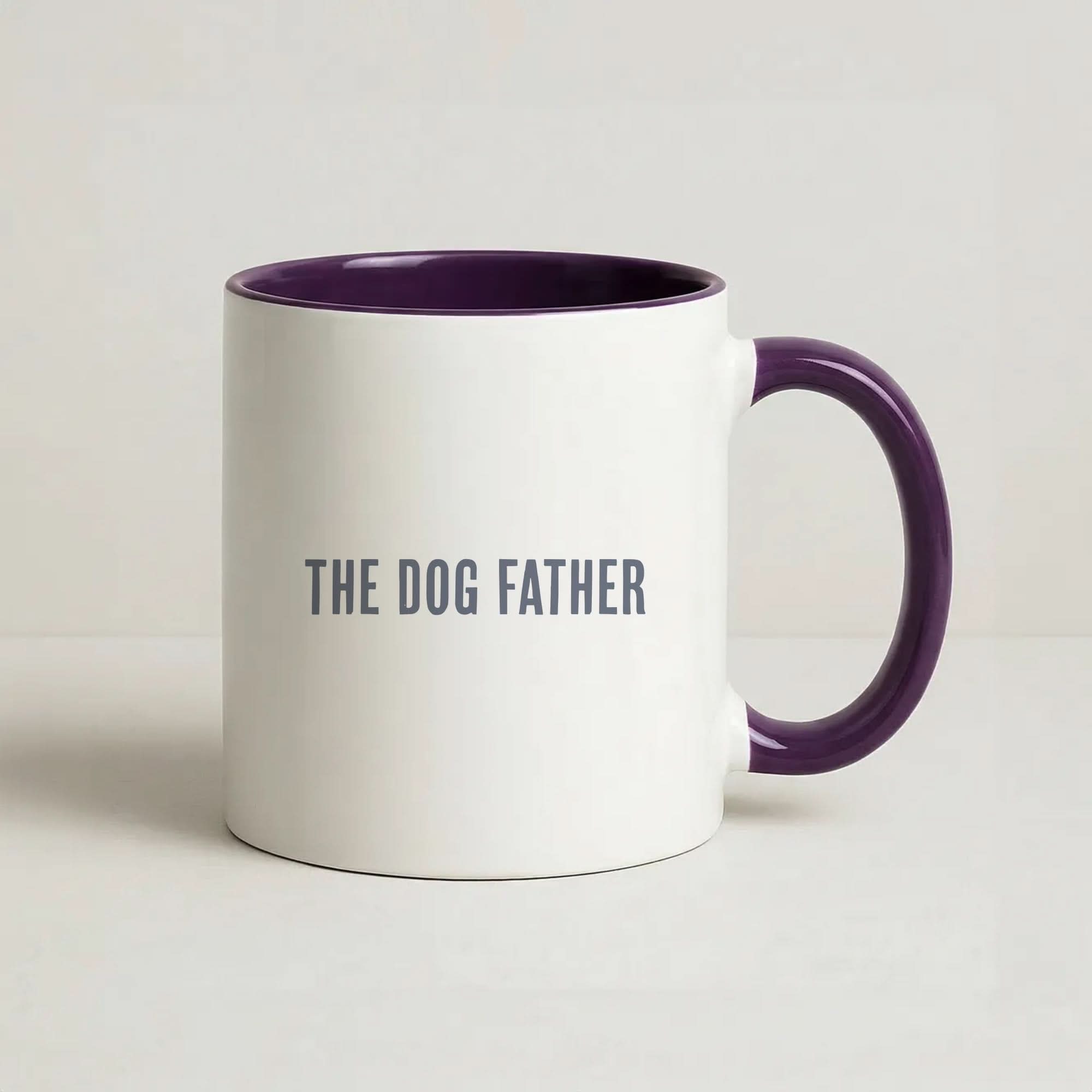 The Dog Father Purple Mug