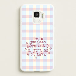 Dreamy Plaid Galaxy S9 Case