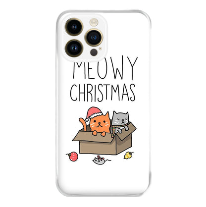 Meowy Christmas Phone Case