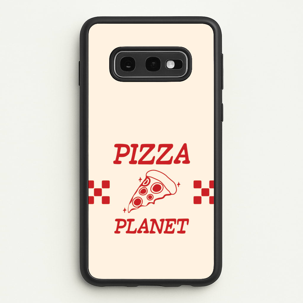 Retro Pizza Planet  Galaxy S10e Case