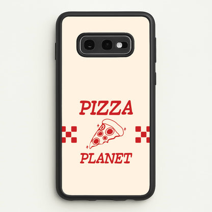 Retro Pizza Planet  Galaxy S10e Case