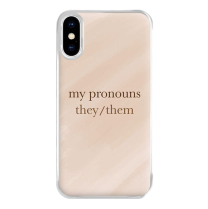 They & Them - Pronouns Phone Case