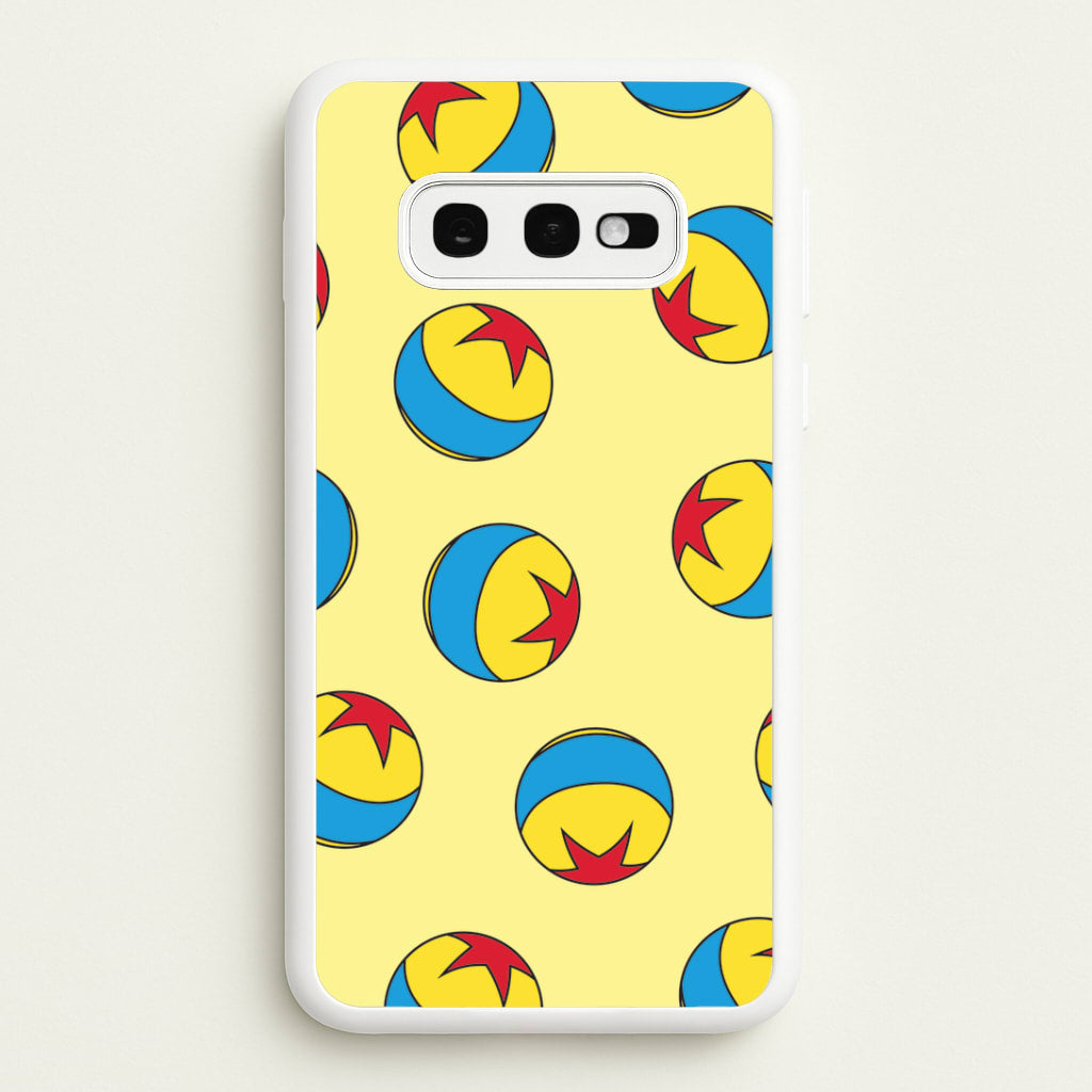 A Story Of Toys Ball Pattern Galaxy S10e Case