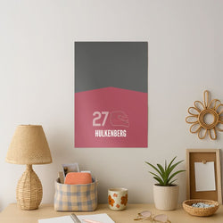 Hulkenberg Helmet 2026 Art Print