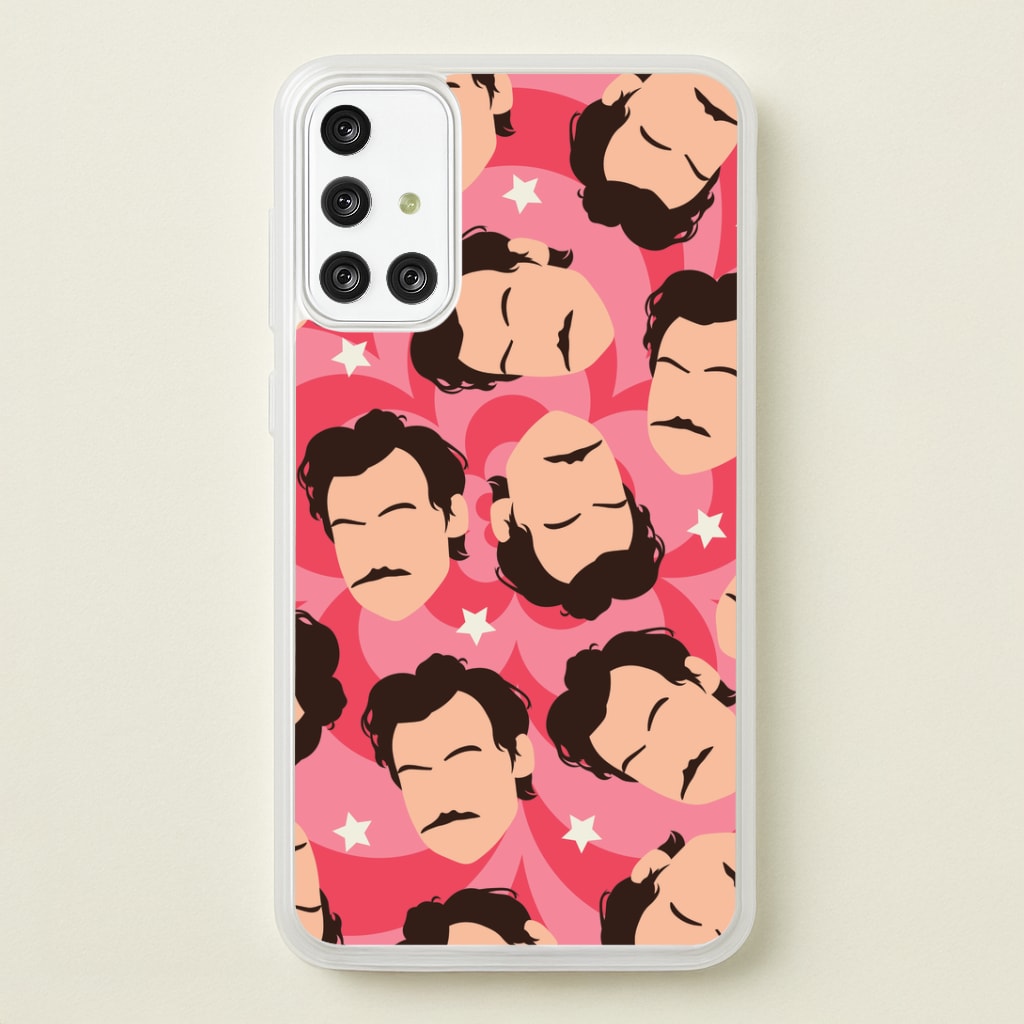 Harry Faceless Pattern Galaxy A71 Case