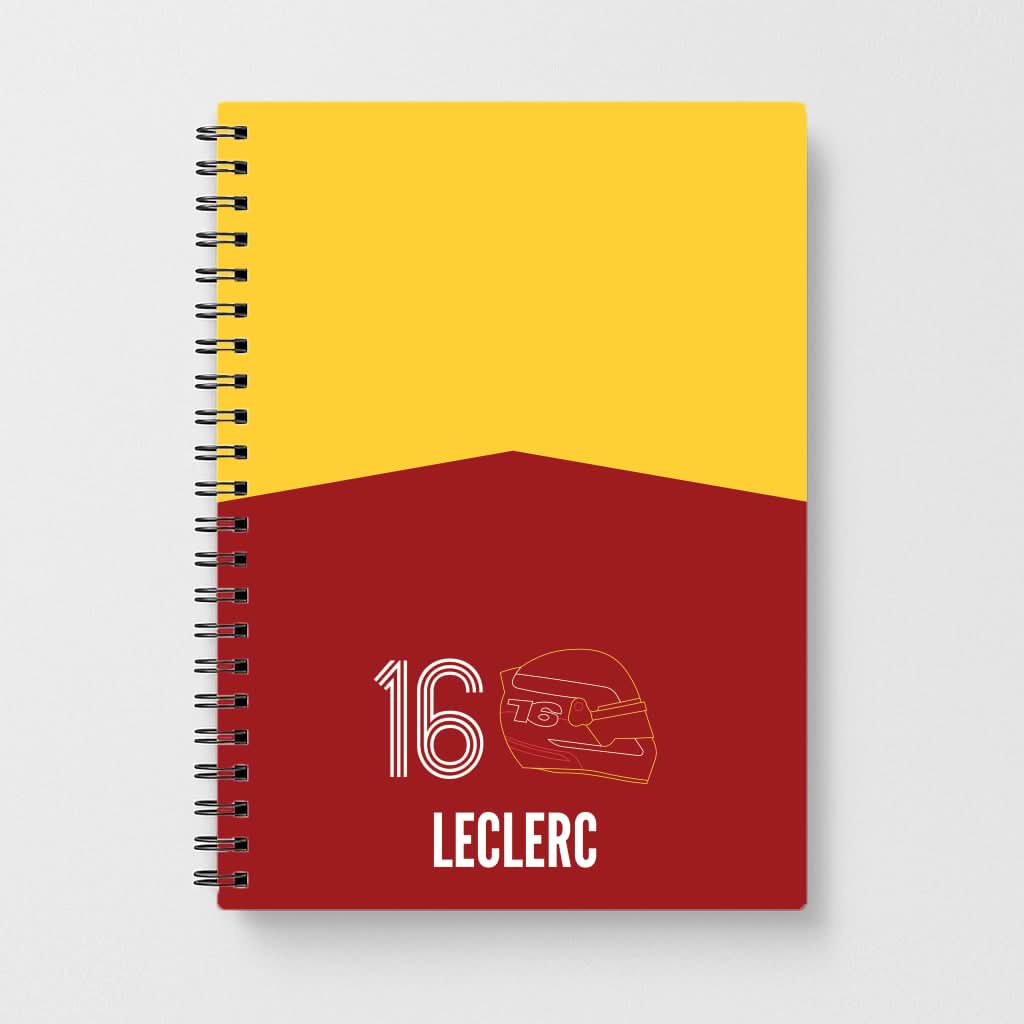 Leclerc Helmet 2026  Notebook