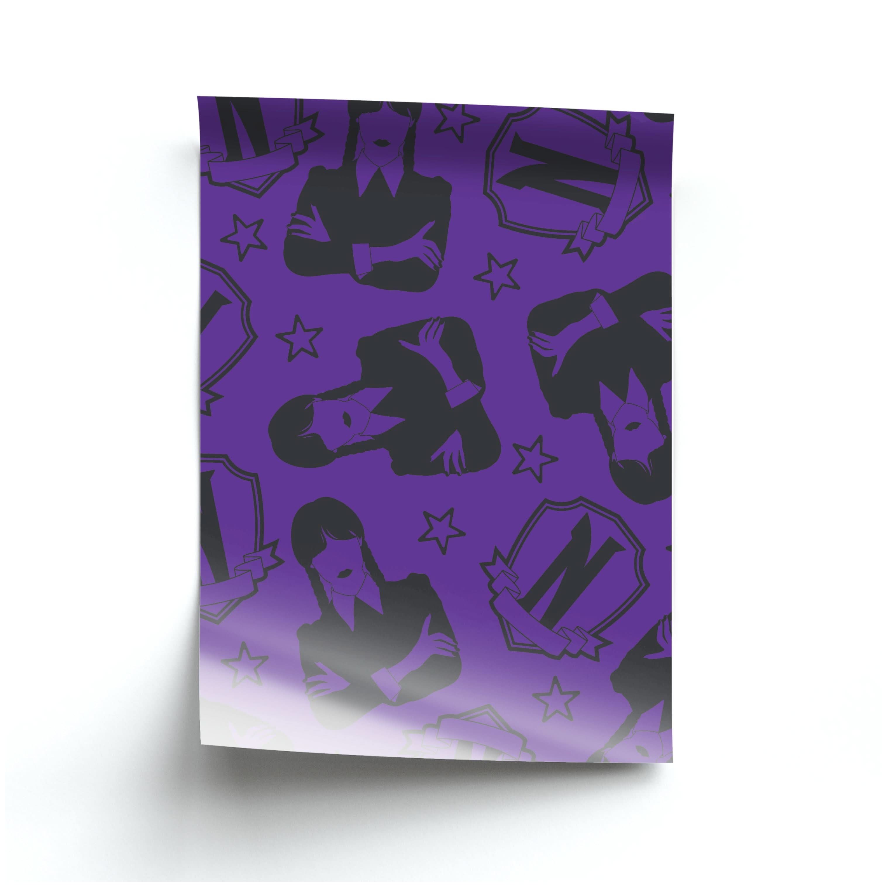 Wednesday Pattern Poster
