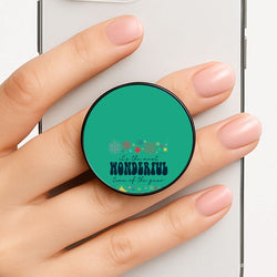 The Most Wonderful Time Of The Year Geometric Phone Grip