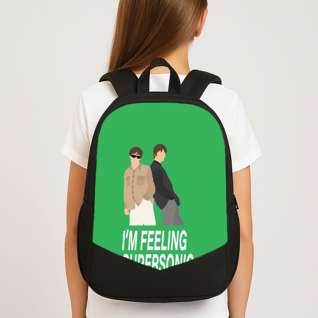 I'm Feeling Supersonic  School Bag