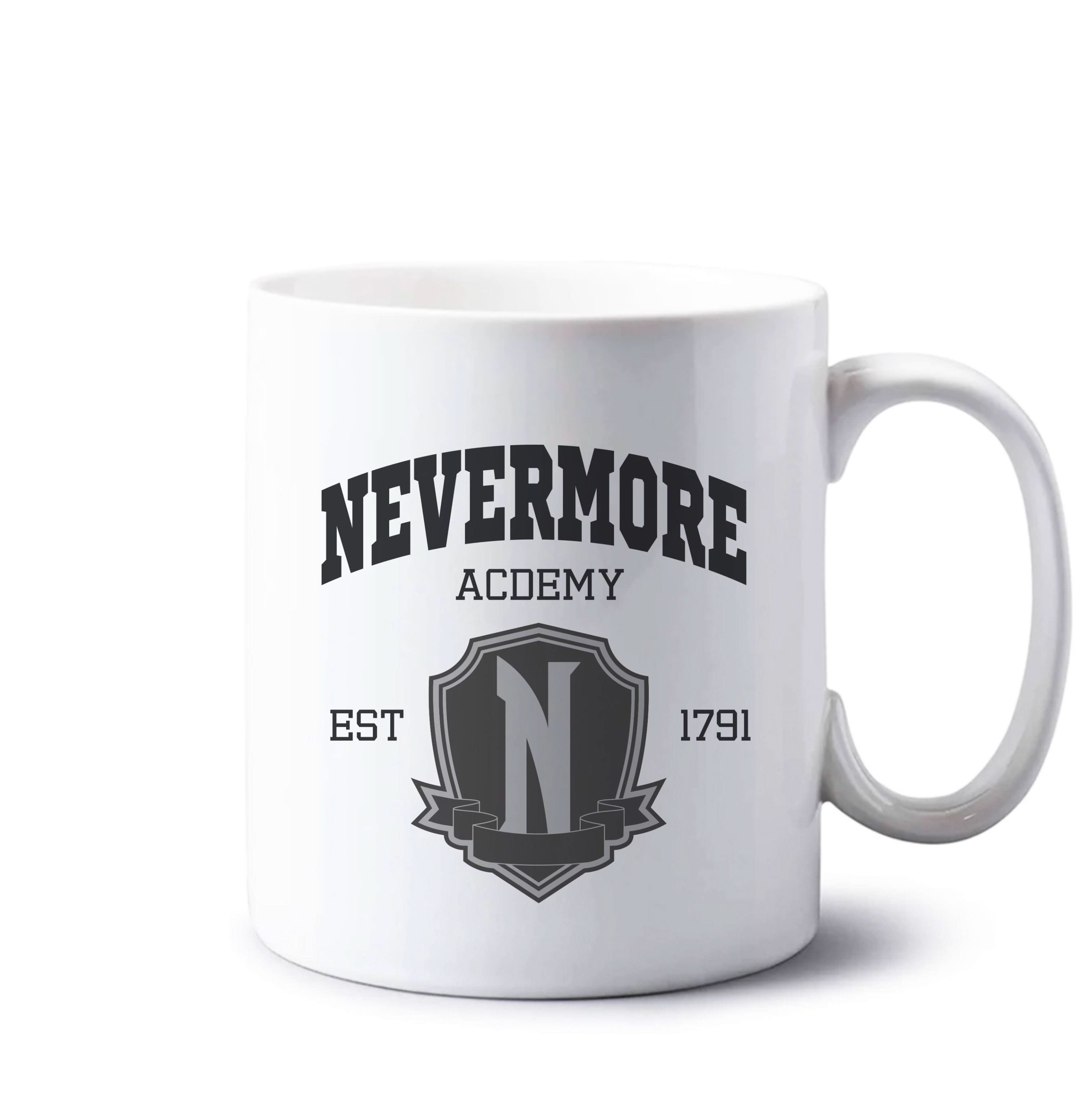 Addams Academy Gray Mug