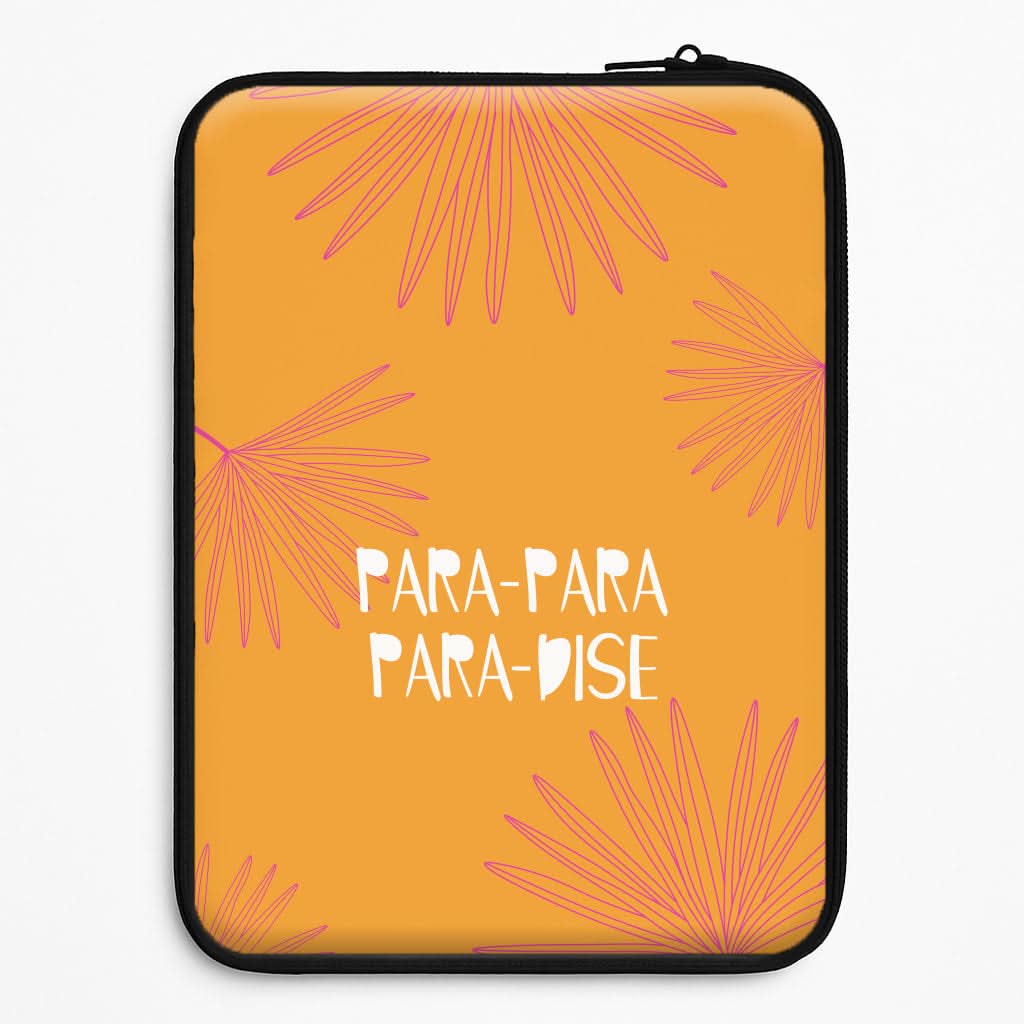 Paradise Lyrics Laptop Sleeve