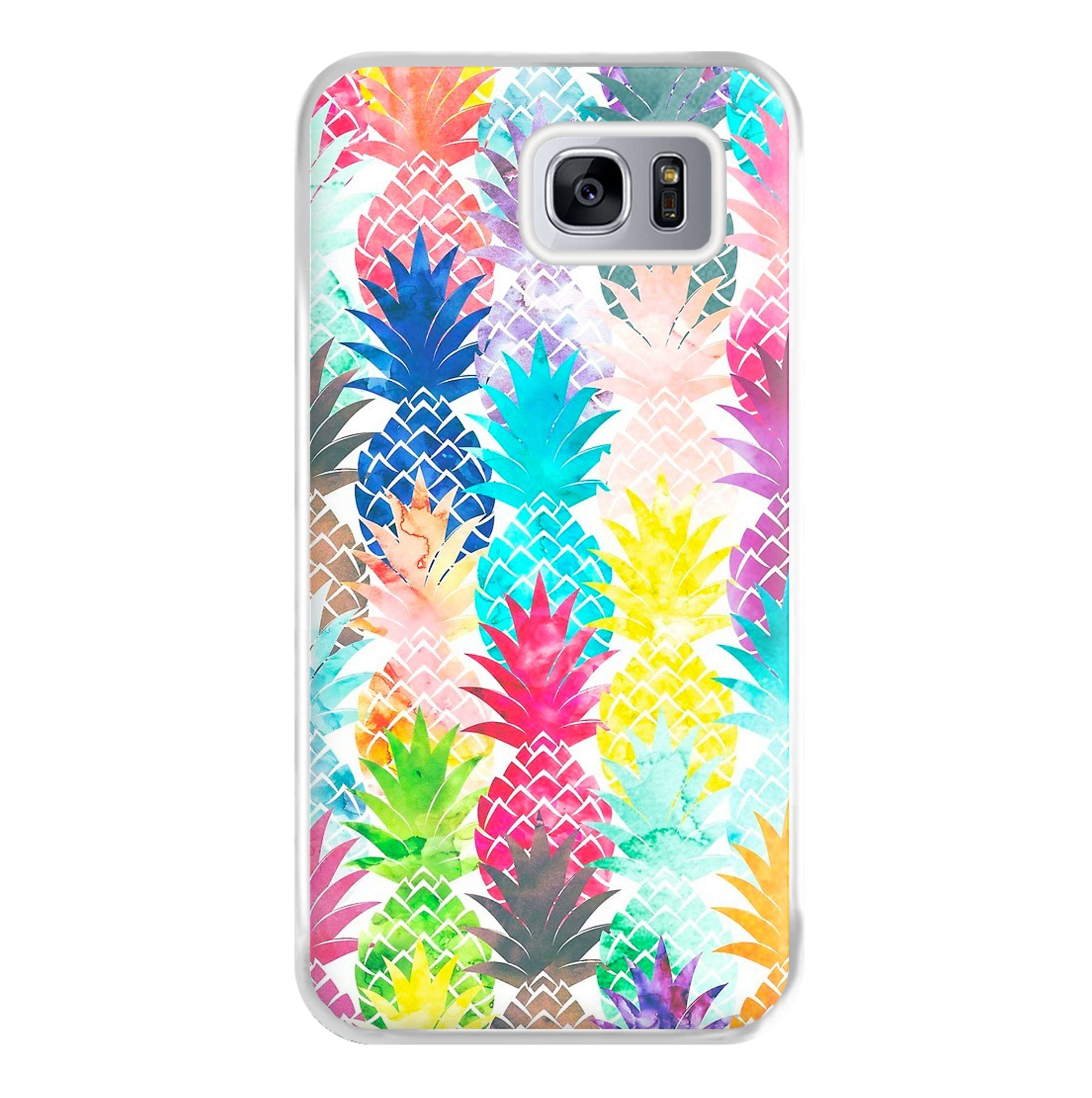 Watercolour Pineapple Pattern Phone Case