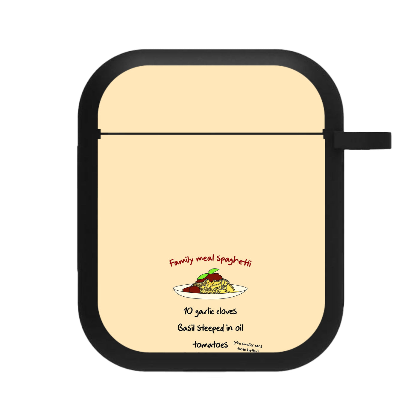 Family Meal Spaghetti AirPods Case