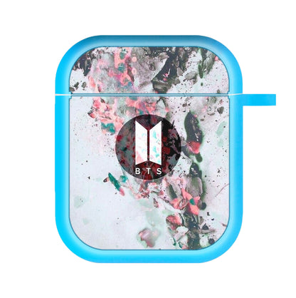 K-Pop Band Marble Logo AirPods Case