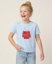 Cartoon Beagle Fairylights Kids T-Shirt 1