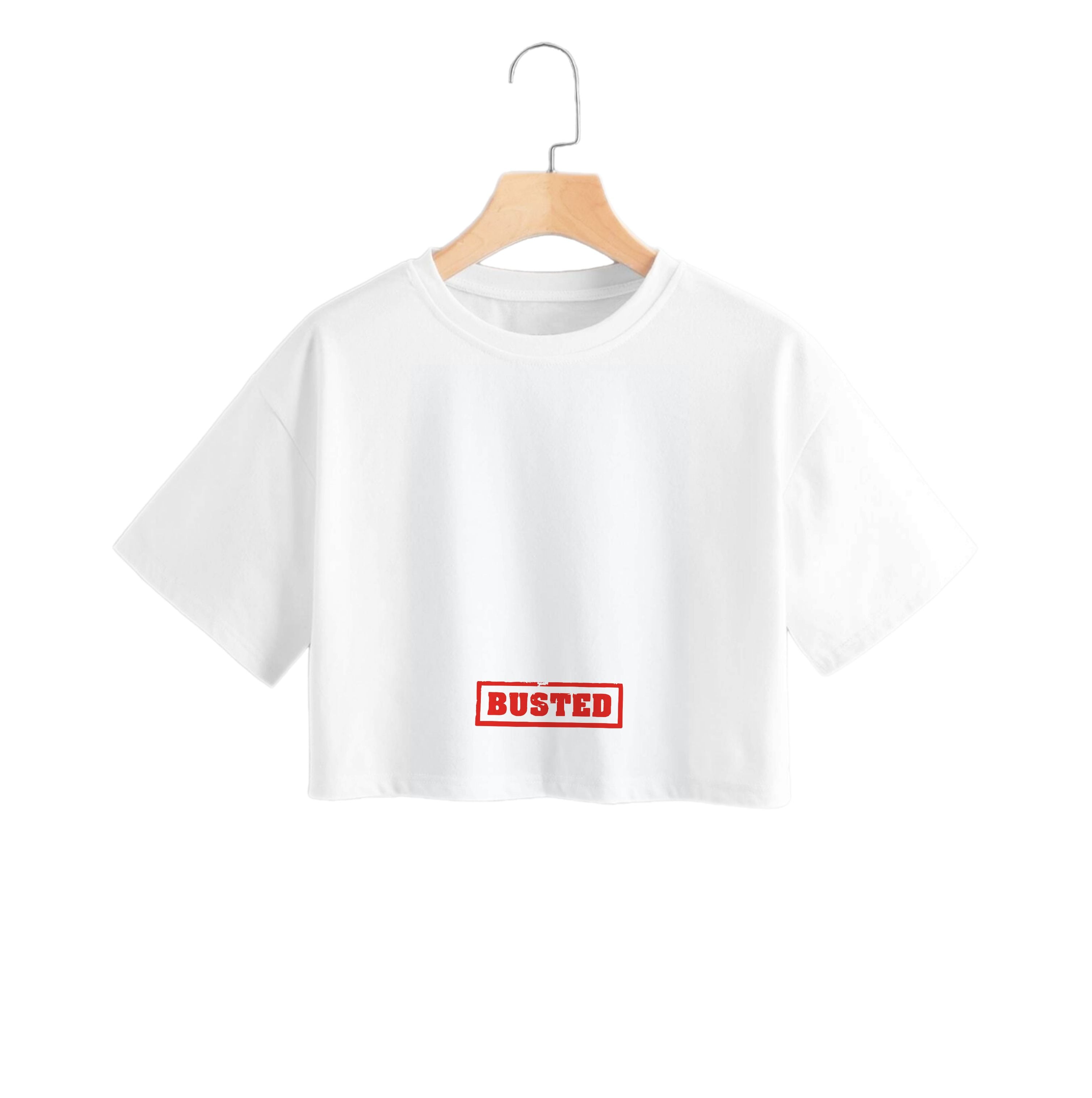 Band Logo - Bust Band Crop Top