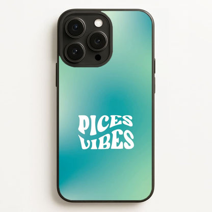 Pices Vibes Gradient Zodiac Phone Case for Apple iPhone, Samsung Galaxy, Huawei and Google Pixel