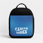 Cancer Vibes Gradient Zodiac Insulated Lunch Bag