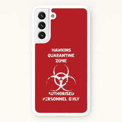 Hawkins Quarantine Zone Galaxy S21 Plus Case