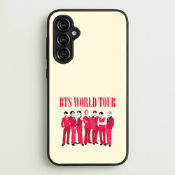 K-Pop Band World Tour 2026 Galaxy A14 Case