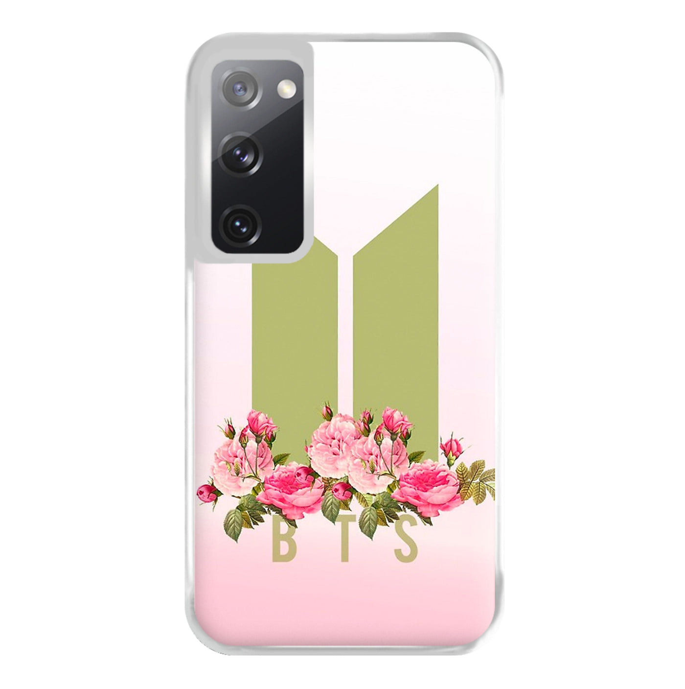 Pink Ombre BTS Logo Phone Case