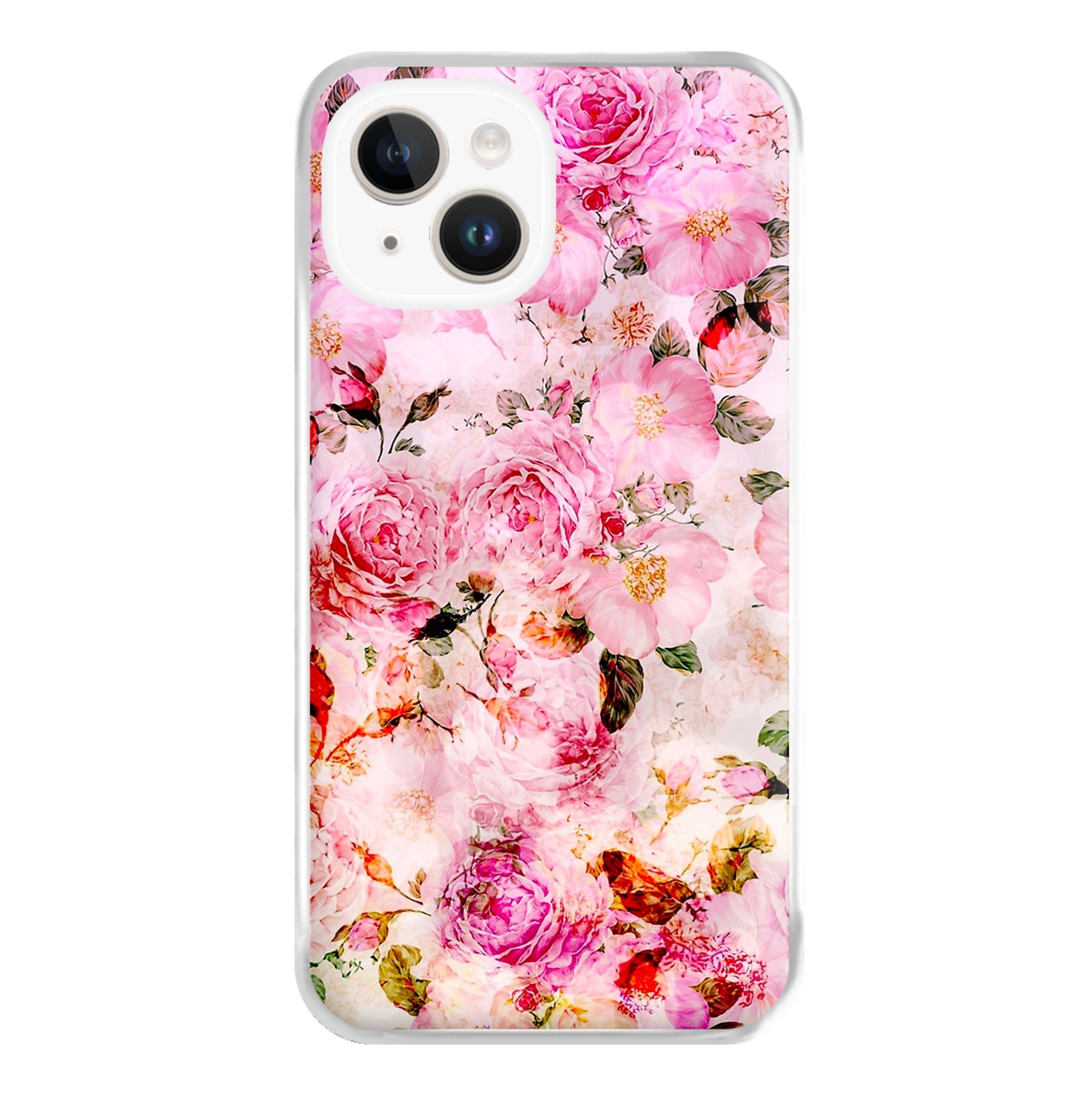 Pretty Pink Chic Floral Pattern Phone Case