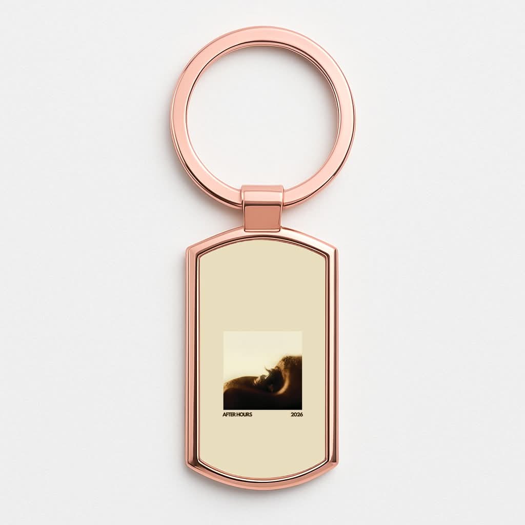 AH Album Rose Gold Keyring