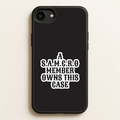 SAMCRO Member iPhone 6 / 7 / 8 / SE Case
