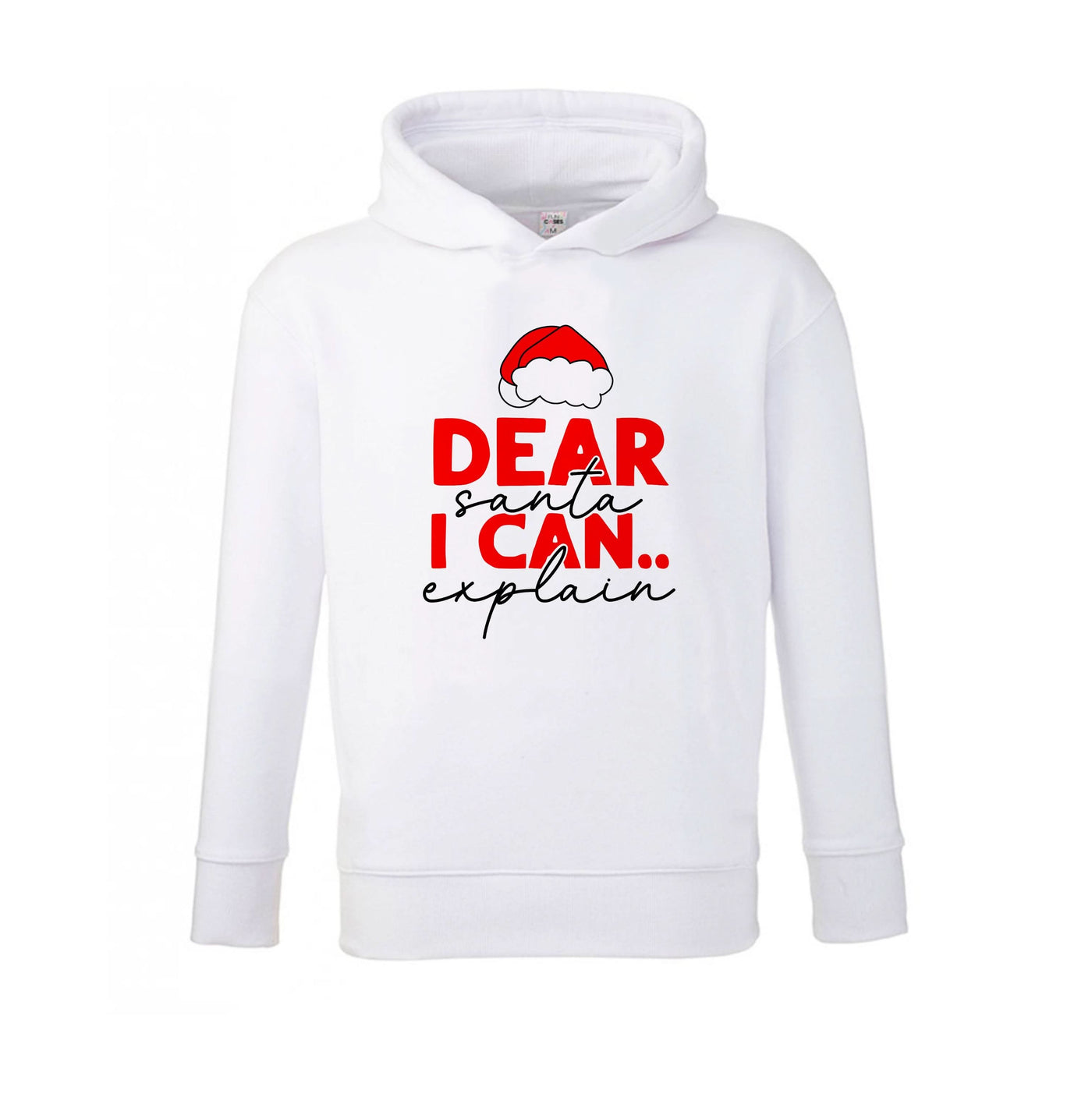 I Can Explain Santa Kids Hoodie