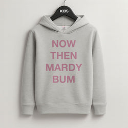 Mardy Bum Grey Kids Hoodie