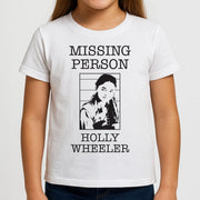 Missing Person Holly Kids T-Shirt 3