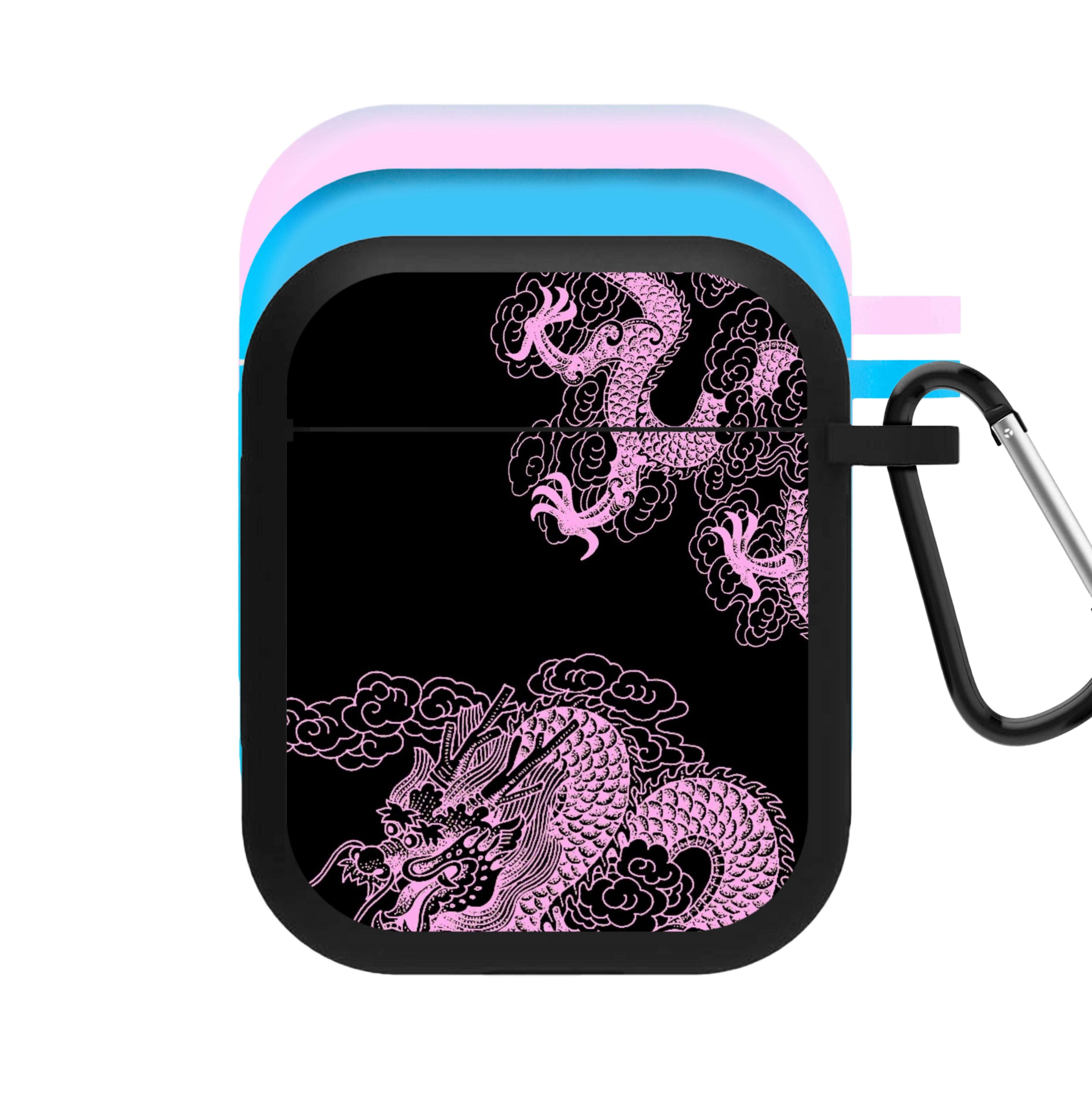 Purple Dragon AirPods Case