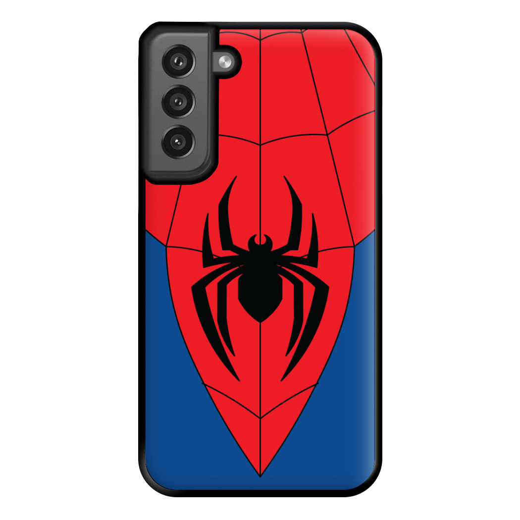Red And Blue Spider Costume Galaxy S21FE Case