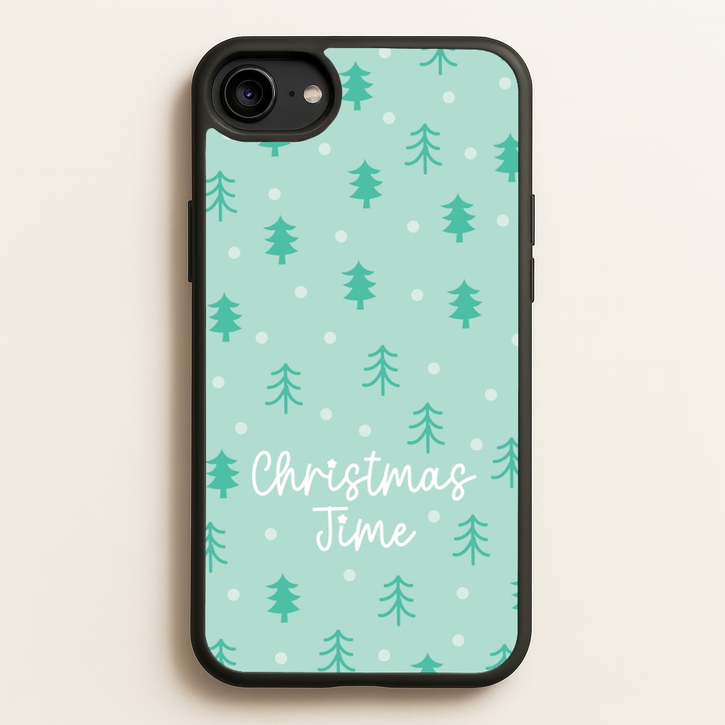 Cute Xmas Trees Pattern iPhone 6 / 7 / 8 / SE Case