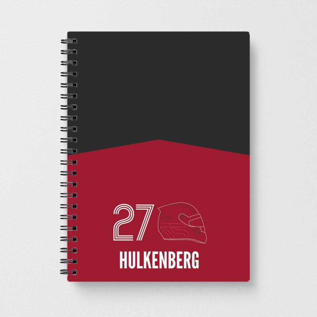 Hulkenberg Helmet 2026 Notebook