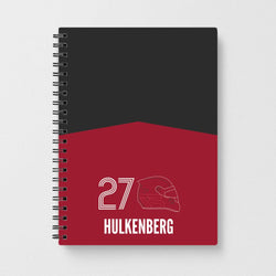 Hulkenberg Helmet 2026 Notebook