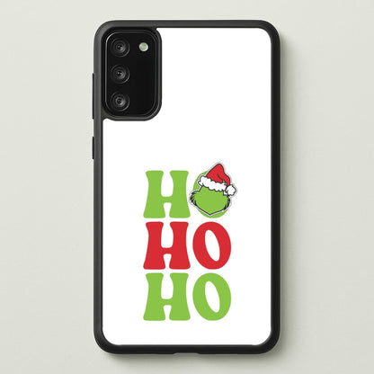 Green Ho Ho Ho Galaxy S20FE Case