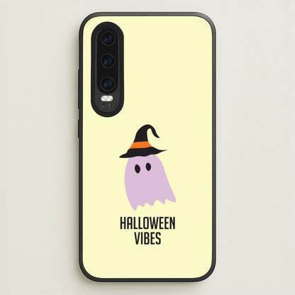 Purple Ghost Halloween Vibes Huawei P30 Case