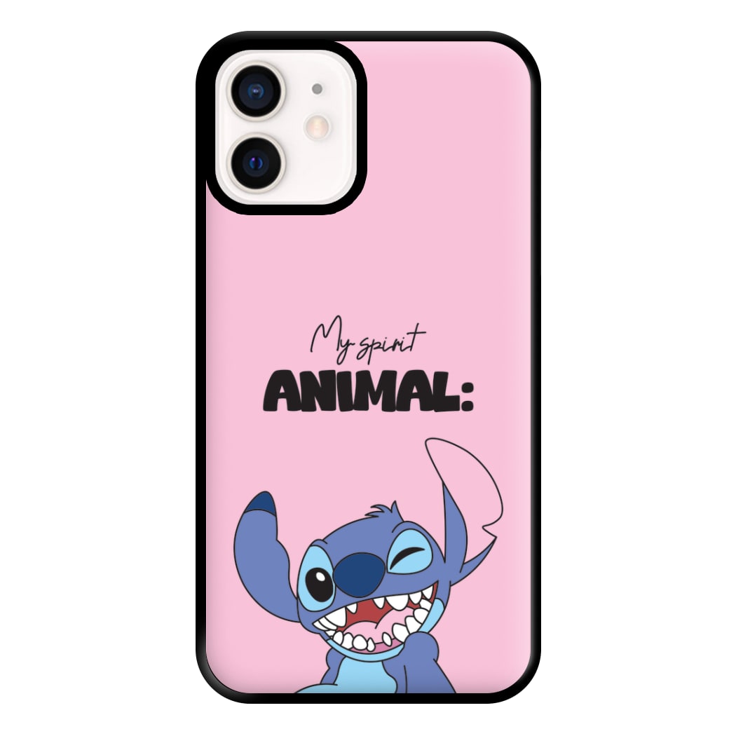 My Sprit Animal Blue Alien iPhone 12 Mini Case