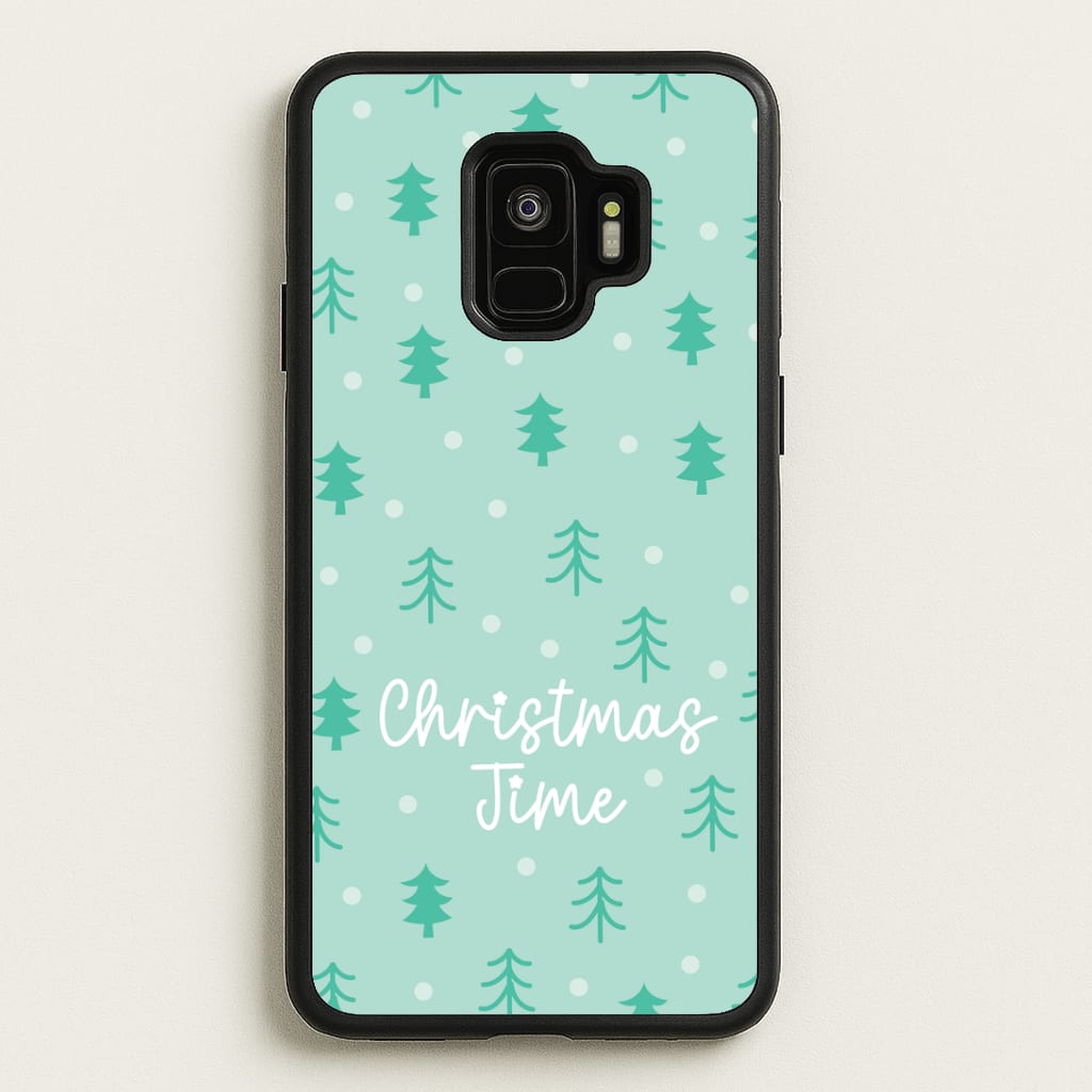 Cute Xmas Trees Pattern Galaxy S9 Case