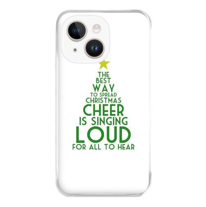 The Best Way To Spread Christmas Cheer - Elf Phone Case