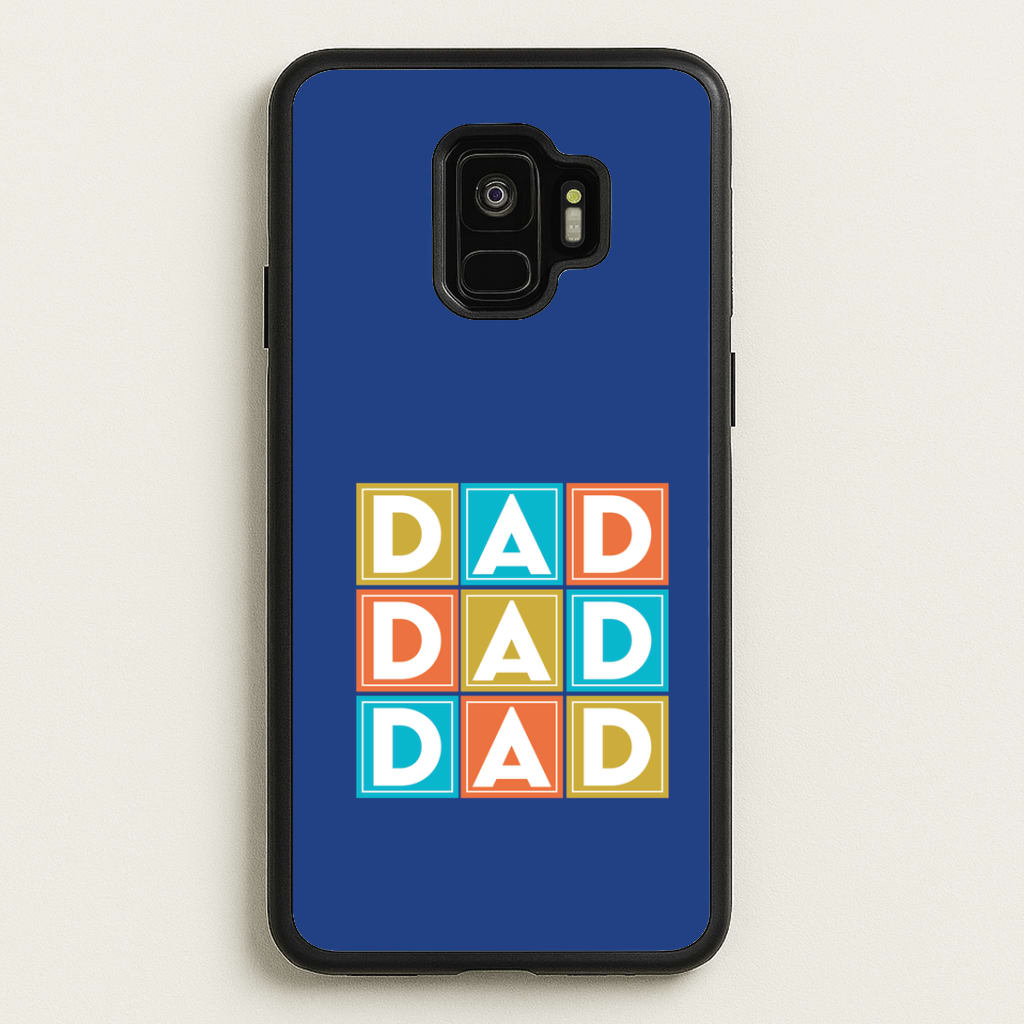 Dad Cubes Galaxy S9 Case