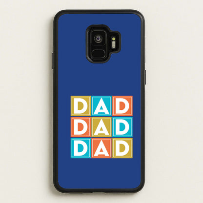 Dad Cubes Galaxy S9 Case