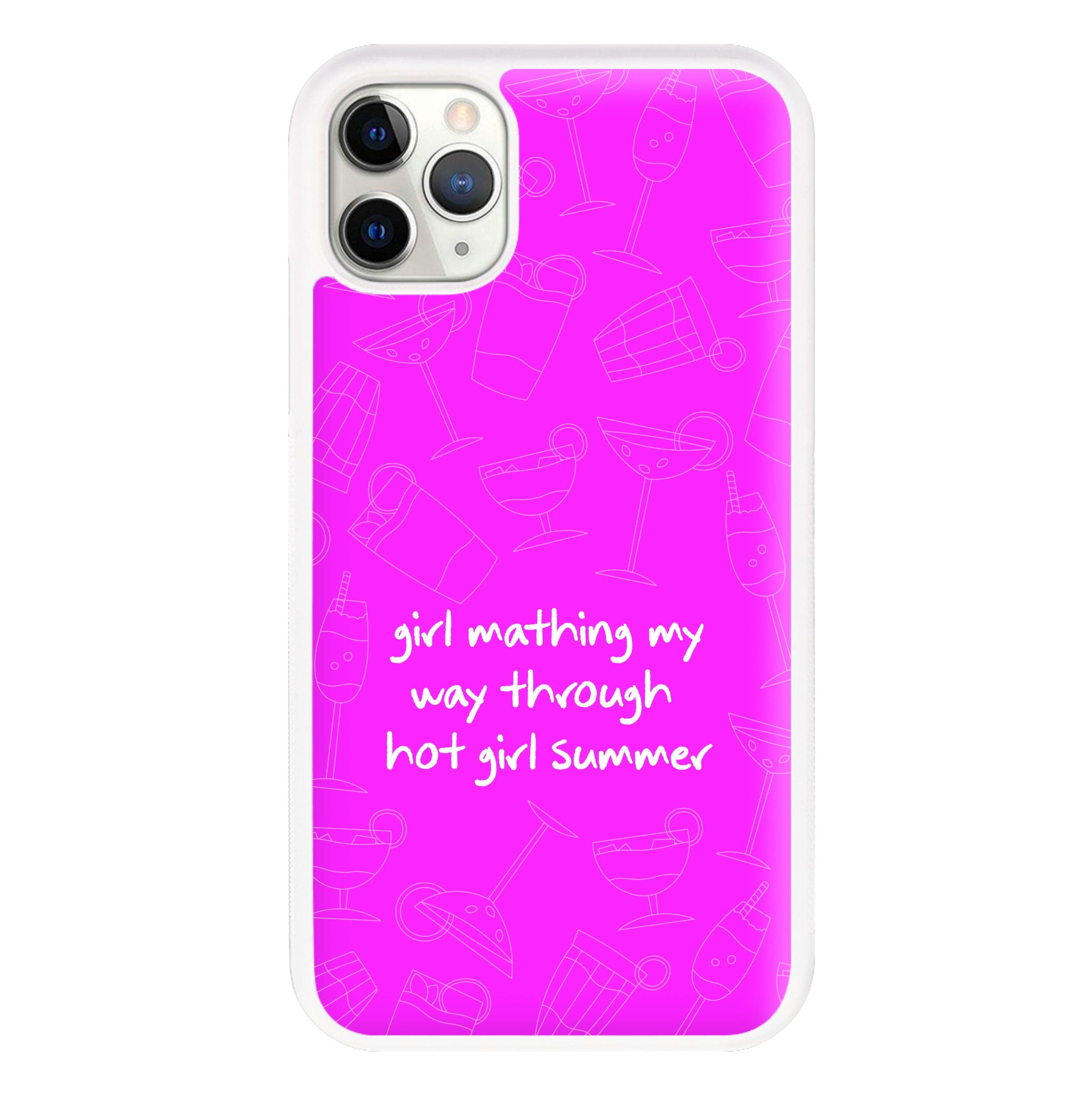 Girl Mathing - Summer Phone Case