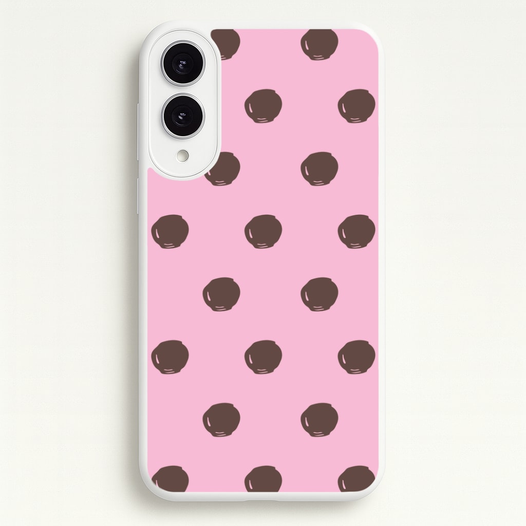 Strawberry Buttons Galaxy S25 Edge Case