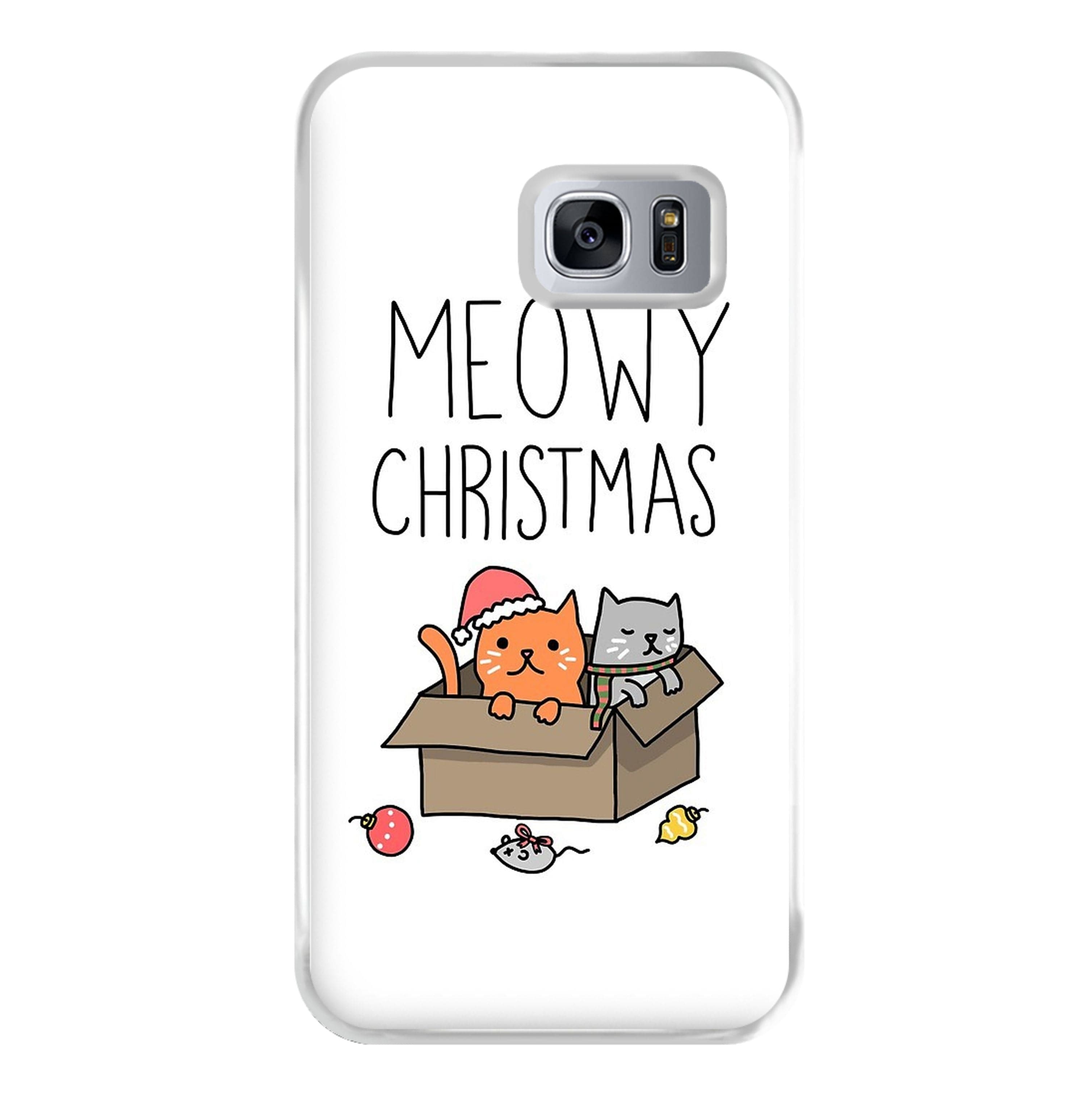 Meowy Christmas Phone Case