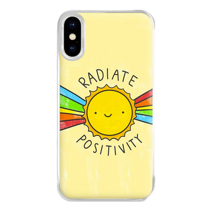 Radiate Positivity Sunshine - Positivity Phone Case