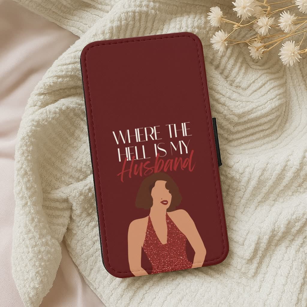 Where The Hell Leather Phone Case