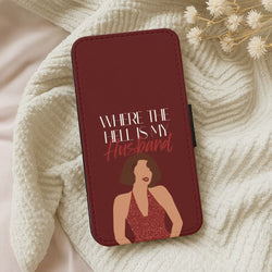 Where The Hell Leather Phone Case