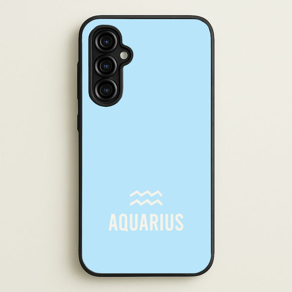 Aquarius Pastel Zodiac Galaxy A54 Case